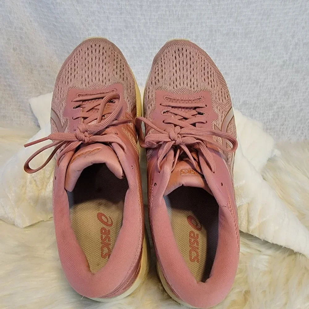 Women's ASICS GT 1000 10 Running Shoes Pink Cushioned Sneaker Athleisure‎ Sz 10